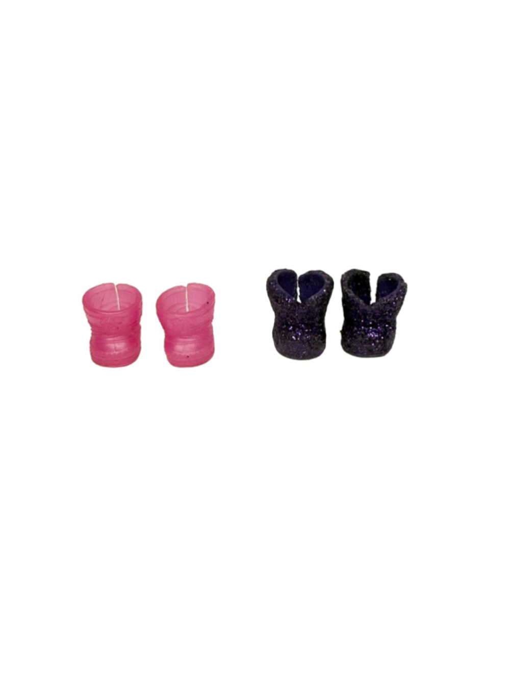 lol surprise 2 pairs of replacement boots purple glitter and pink